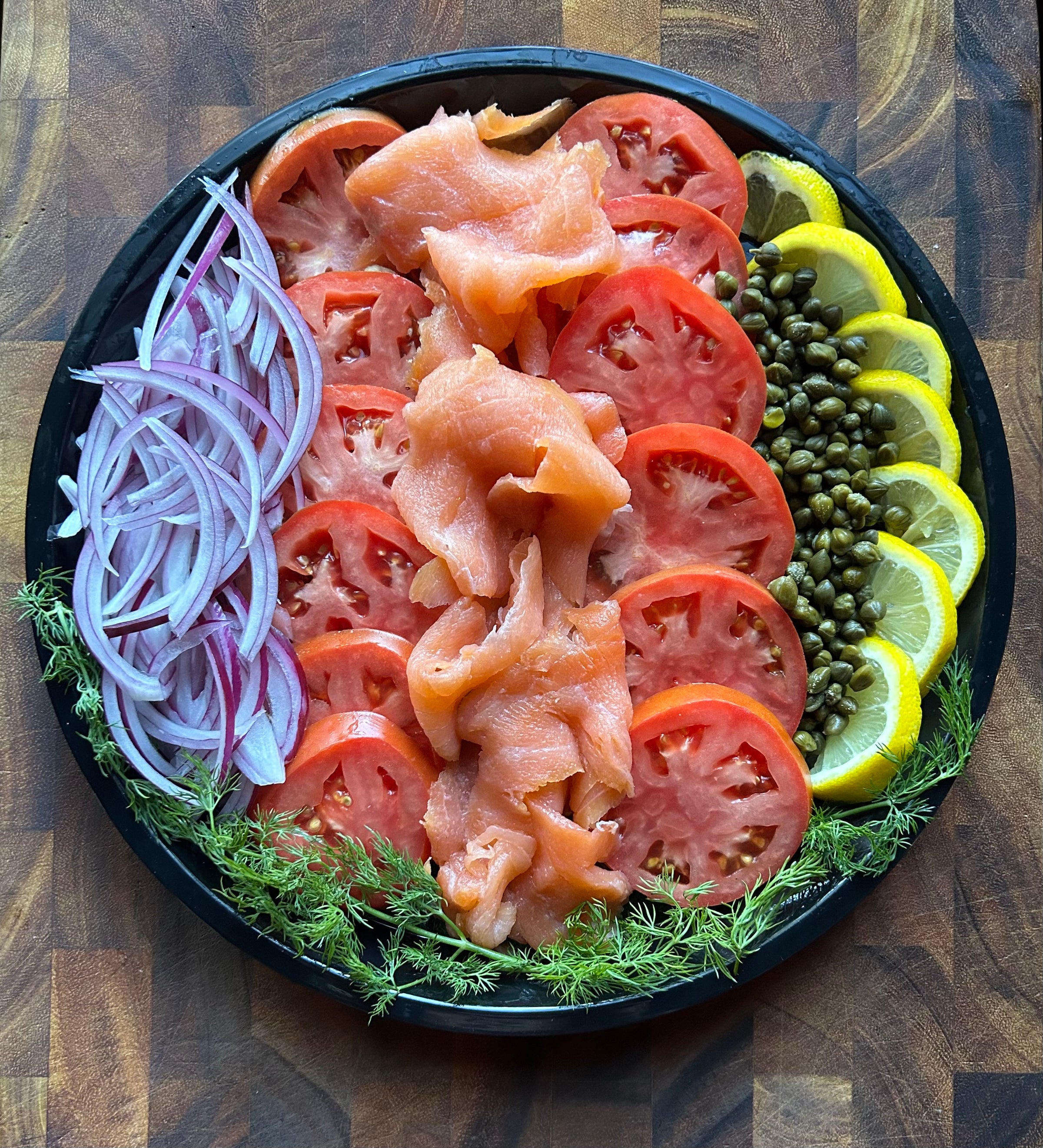 Bagel + Lox Platter | RAVEN HILL BAGELS
